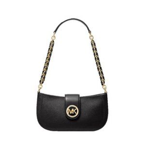 Michael Kors Carmen Shoulder Bag - Black